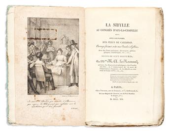 Le Normand, Marie-Anne Adelaide (1772-1843) La Sibylle au Congrès dAix-La-Chapelle suivi dun Coup-dOeil sur Celui de Carlsbad.